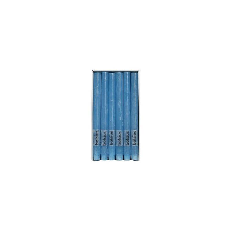 Candela rustica azzurra Candela rustica azzurra