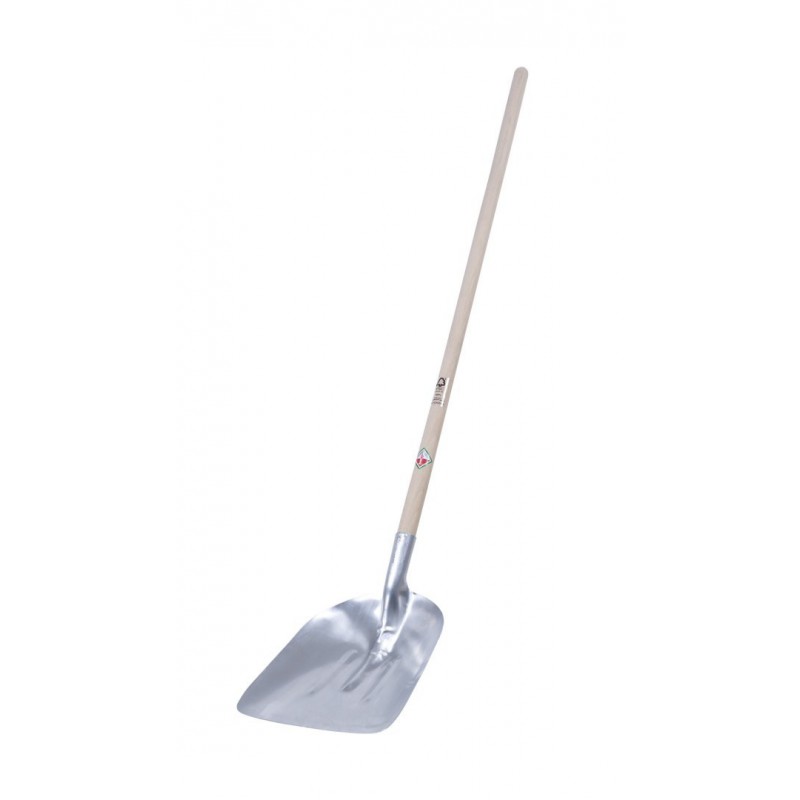 Oval aluminum snow shovel Oval aluminum snow shovel