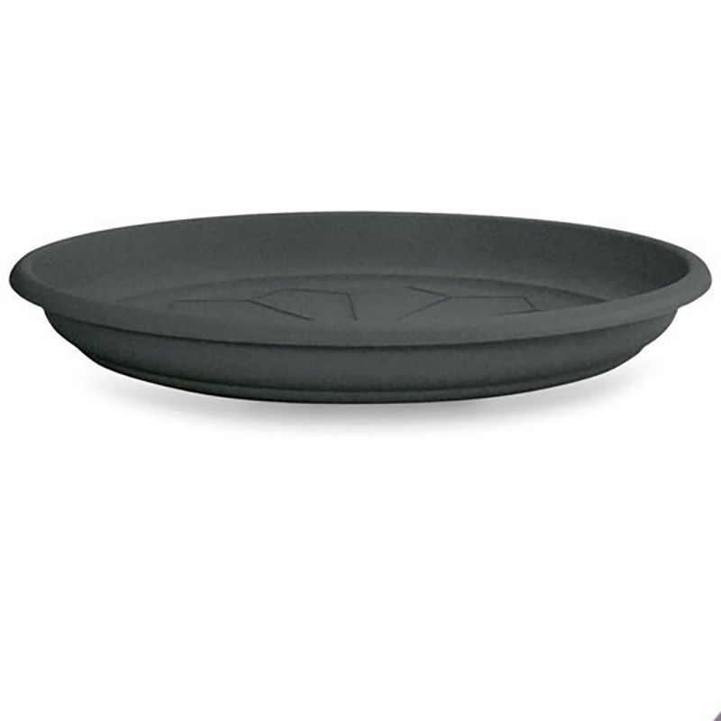Sottovaso Naxos diametro 20 cm ANTRACITE Sottovaso Naxos diametro 20 cm ANTRACITE