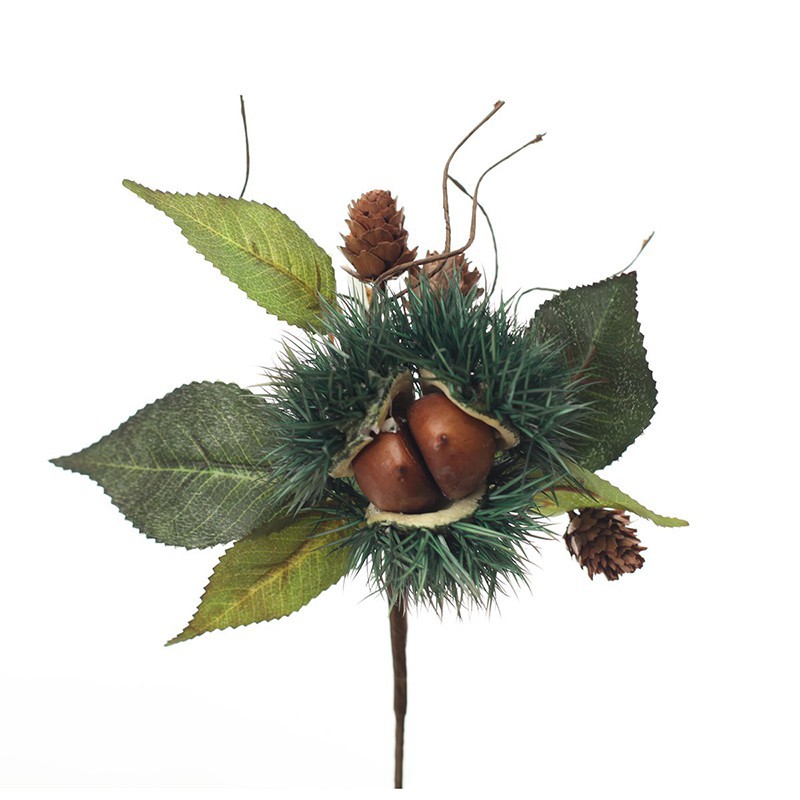 Artificial chestnuts and curls Artificial chestnuts and curls