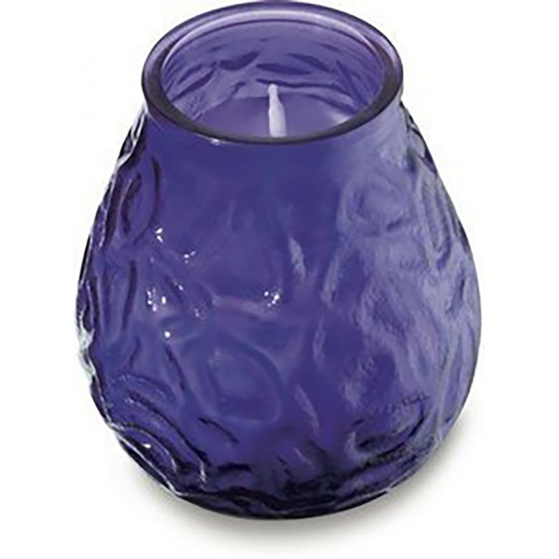 Bolsius candle purple glass Bolsius candle purple glass