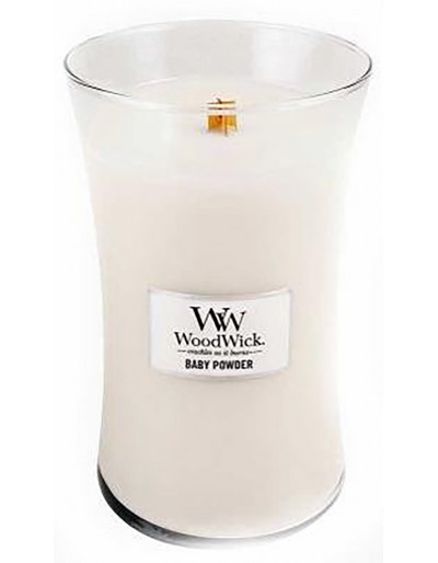 Woodwick talc candle