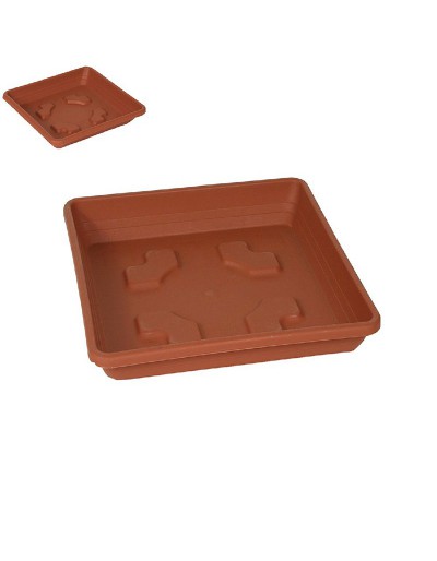 Pires quadrado 16cm TERRACOTTA