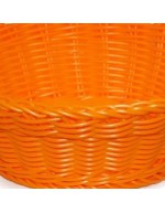 Cestino intrecciato arancio 20cm