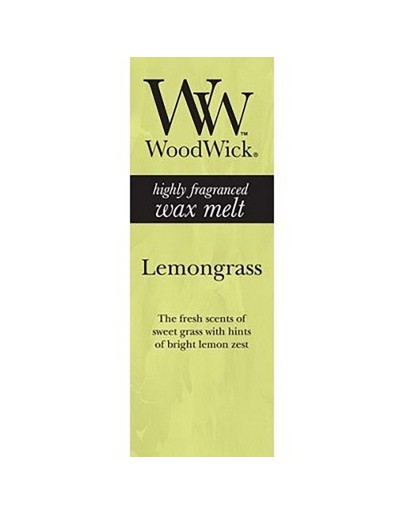 Tartar de hierba de limón de Woodwick para quemador de esencia