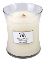 Woodwick ljus medium babypuder