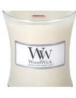 Woodwick candela media alla vaniglia