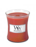 Woodwick candela media alla cannella