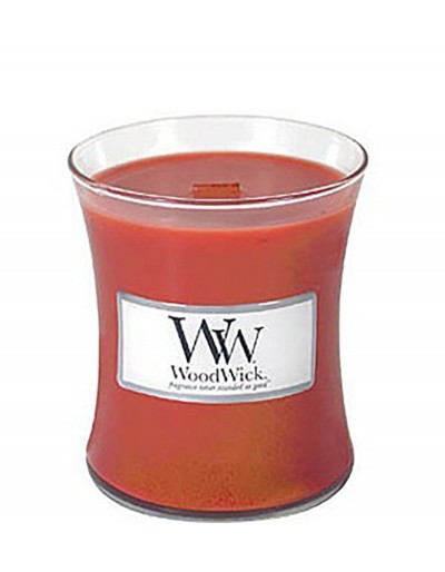 Woodwick medium cinnamon candle