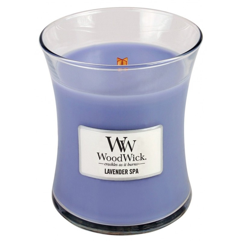 Woodwick medium lavendelljus