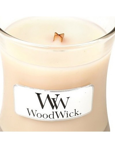 Woodwick candela mini vaniglia