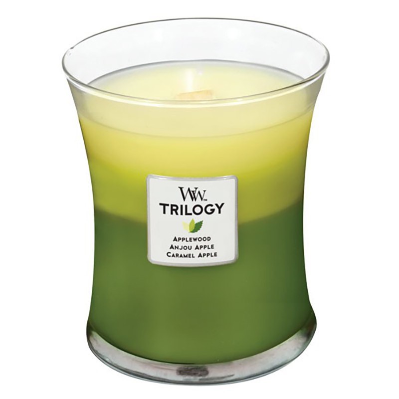 Woodwick candle trilogy media apple festival Woodwick candle trilogy media apple festival