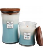 Woodwick candela trilogy media fresh &amp; clean