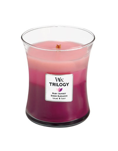 Woodwick candle trilogy medium secret garden