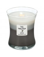 Woodwick candle trilogy medium warm woods