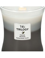 Woodwick candle trilogy medium warm woods