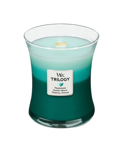 Woodwick candle trilogy media ocean escape