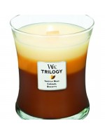 Woodwick ljus trilogi media café godis