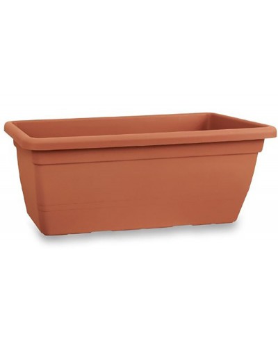 FIORIERA RETTANGOLARE ANTHEA 100 CM TERRACOTTA