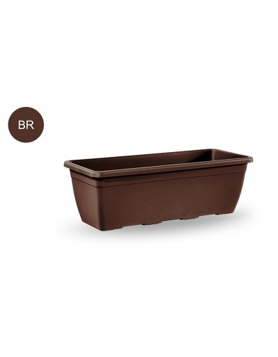 Naxos flowerbox 40cm BRONZE color