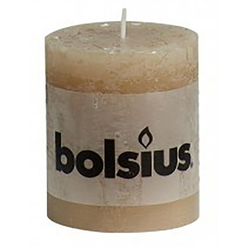 Rustic beige candle Rustic beige candle