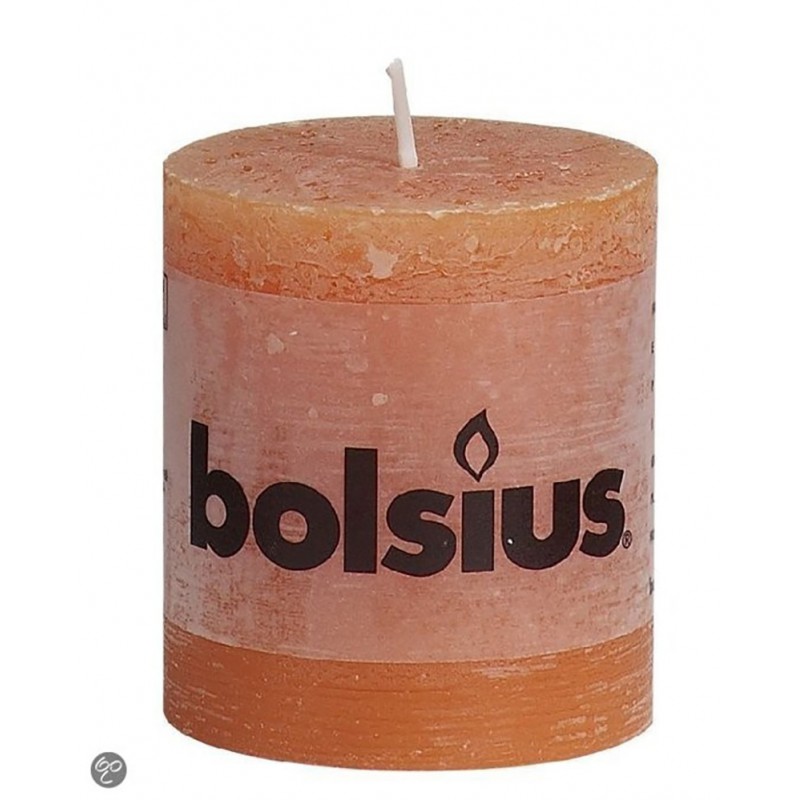 Rustic orange candle Rustic orange candle