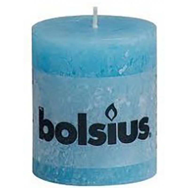 Rustic blue candle Rustic blue candle