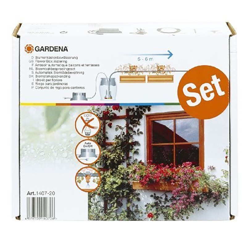 Balcony irrigation set