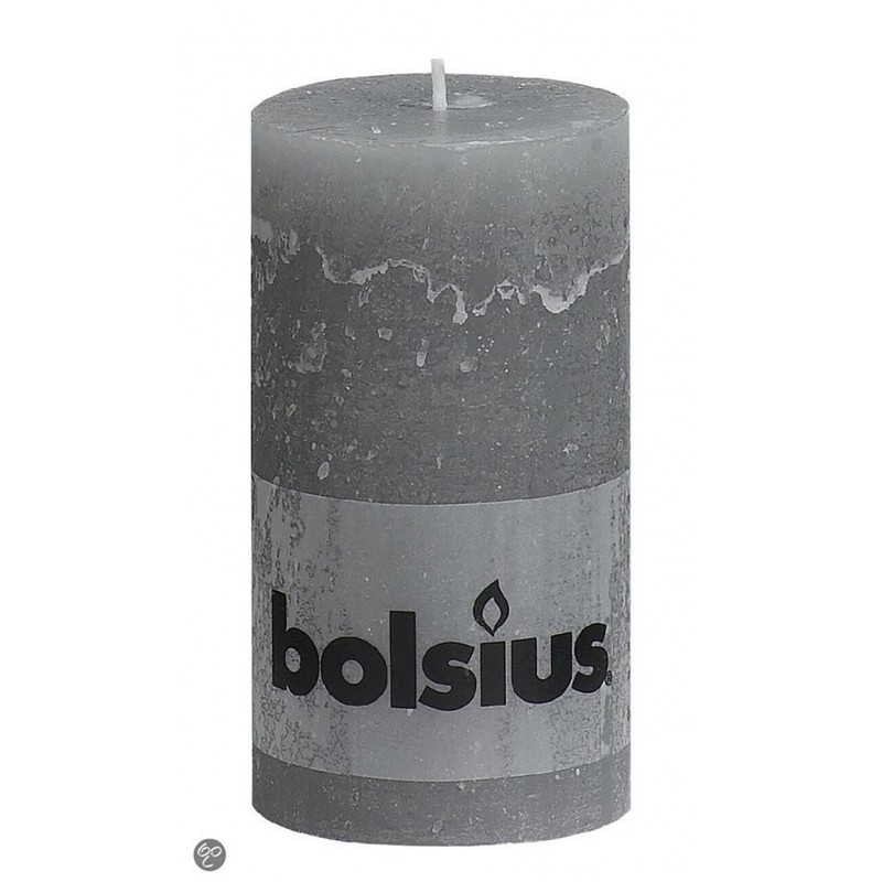 Rustic gray candle Rustic gray candle