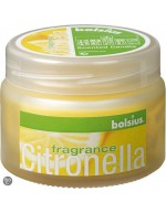 CANDELA IN VETRO ALLA CITRONELLA