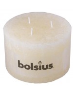 Rustic ivory candle