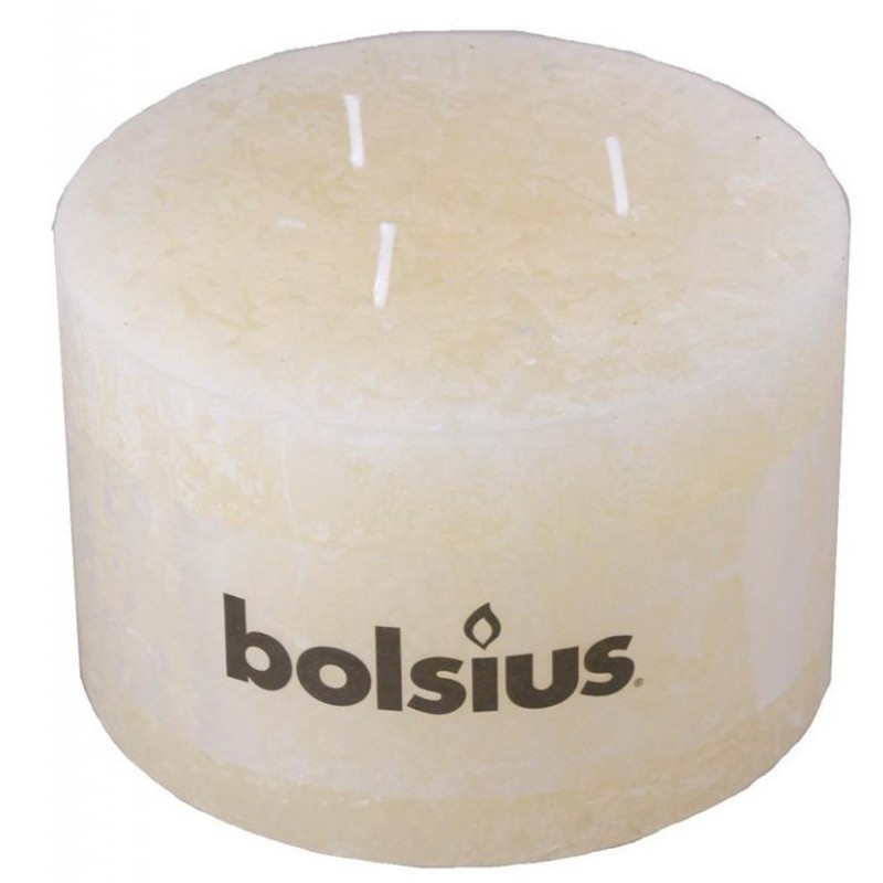 Rustic ivory candle Rustic ivory candle