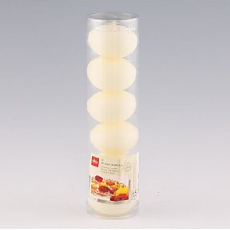 6-piece ivory floating candles 6-piece ivory floating candles
