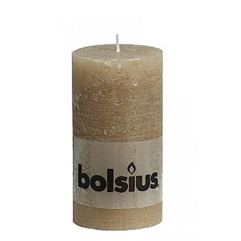 Rustic beige candle Rustic beige candle