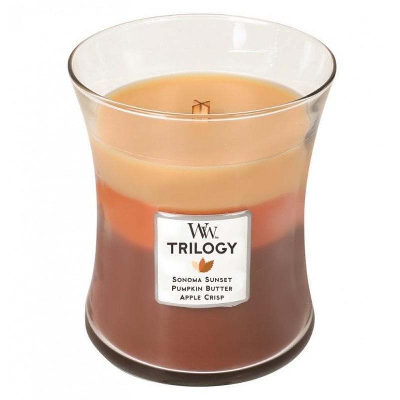 Woodwick trilogy media autumn comfort Woodwick trilogy media autumn comfort