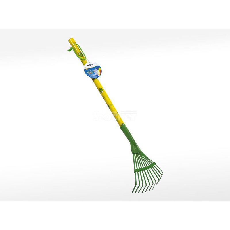 RAKE 78CM GREEN COLOR KIDS GARDEN RAKE 78CM GREEN COLOR KIDS GARDEN