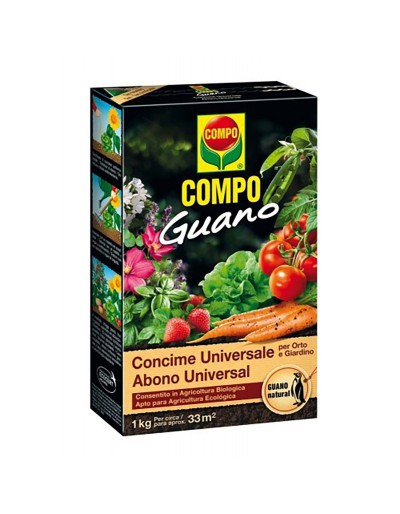 COMPO CONCIME RODODEDRI with GUANO 3kg