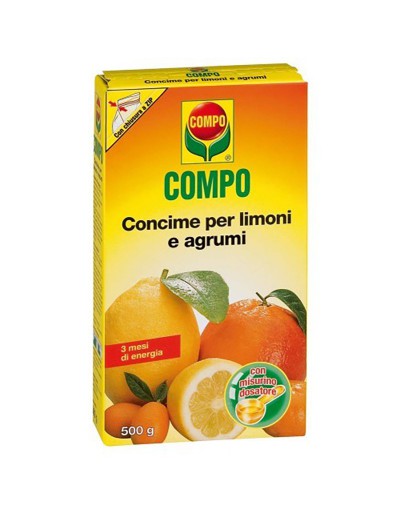 FERTILIZANTE COMPUESTO PARA LIMONES Y CÍTRICOS 500 gr