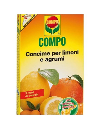 Composing fertilizer for lemons and citrus fruits