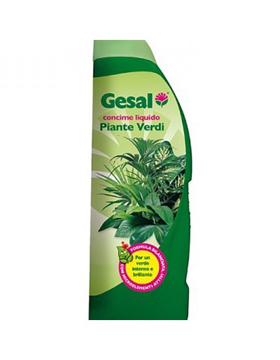 Gesal liquid fertilizer green plants