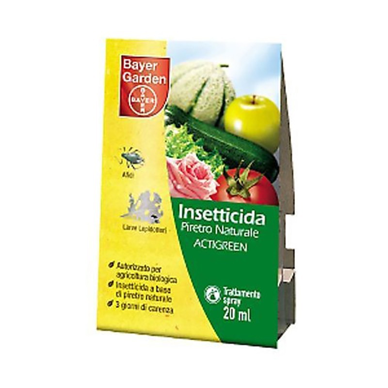 Bayer pyrethin insecticide actigreen