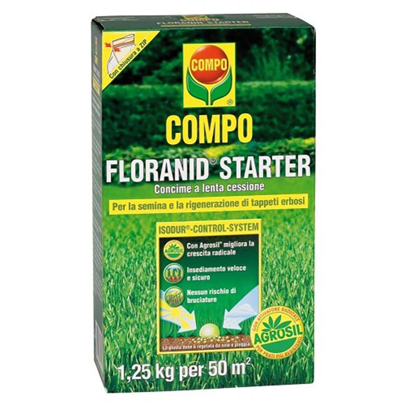 COMPO FLORANID STARTER LAWN 1 COMPO FLORANID STARTER LAWN 1
