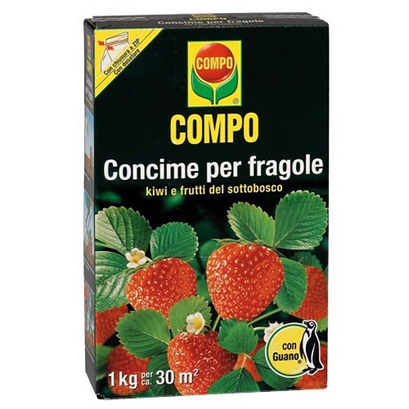 COMPO CONCIME FRAGOLE com GUANO 1 kg