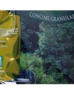 Granular fertilizer for shrubs and conifers