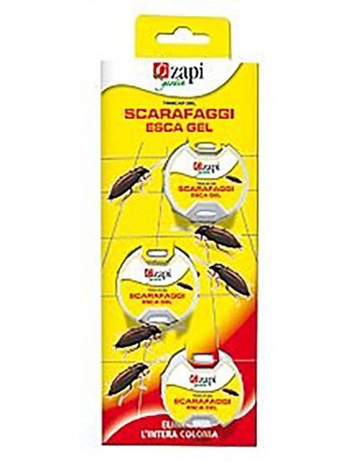 ZAPI SCARAFAGGI ESCA GEL 3 pezzi