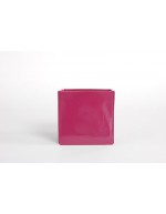 D&amp;M Vaso cubo fúcsia brilhante 14 cm