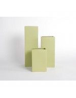 D&amp;M Vase H20 verde mate A 20 cm