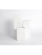 D&amp;M Vase H20 blanc mat A 20 cm