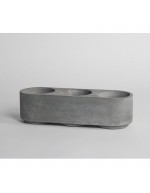 D&amp;M Vase briq grey 44 cm