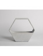 D&amp;M Vaso hive grigio 30 cm